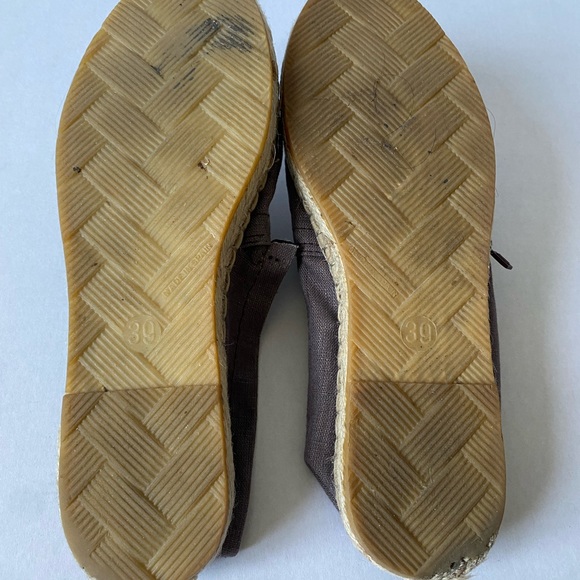 Ilse Jacobsen “Hornbaek” Adornments Canvas Espadrille Size 9 - Picture 9 of 10